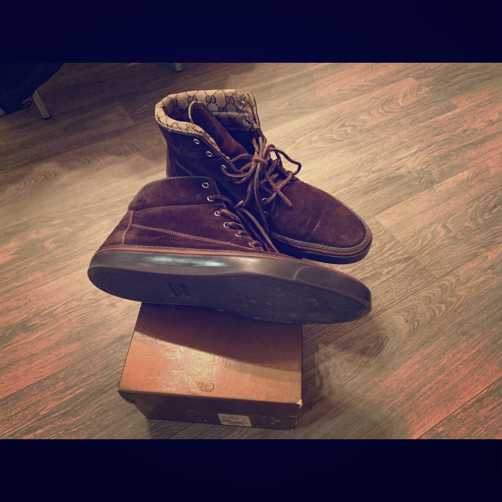 Men’s Brown Suede Boot